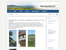 Tablet Screenshot of bechtolsheim-rheinhessen.de